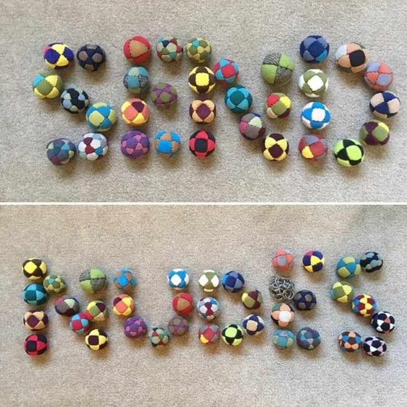 Freestyle footbag by McEggbeats