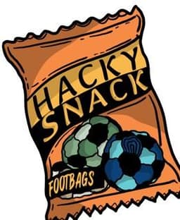 Hacky Snack Footbag — freestyle footbag stitcher from United States