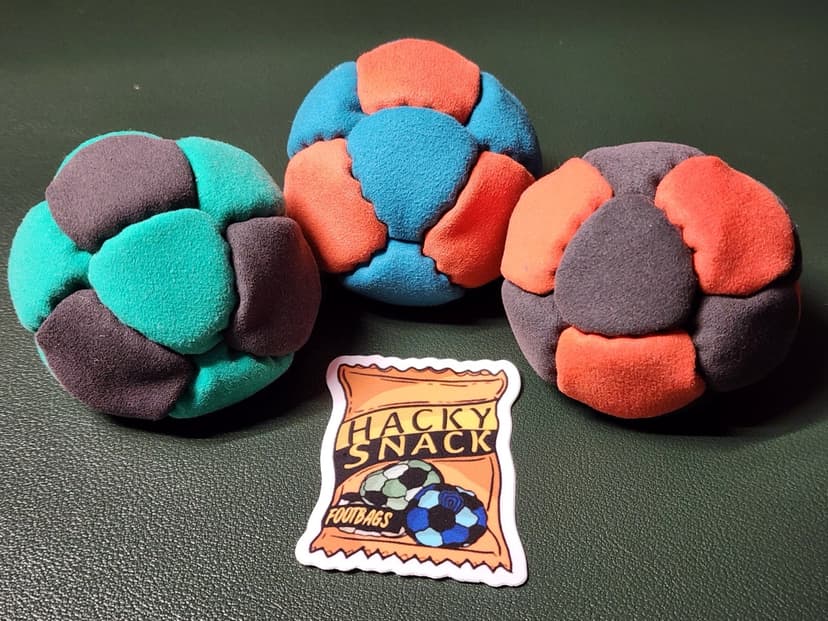 Freestyle footbag by Hacky Snack Footbag