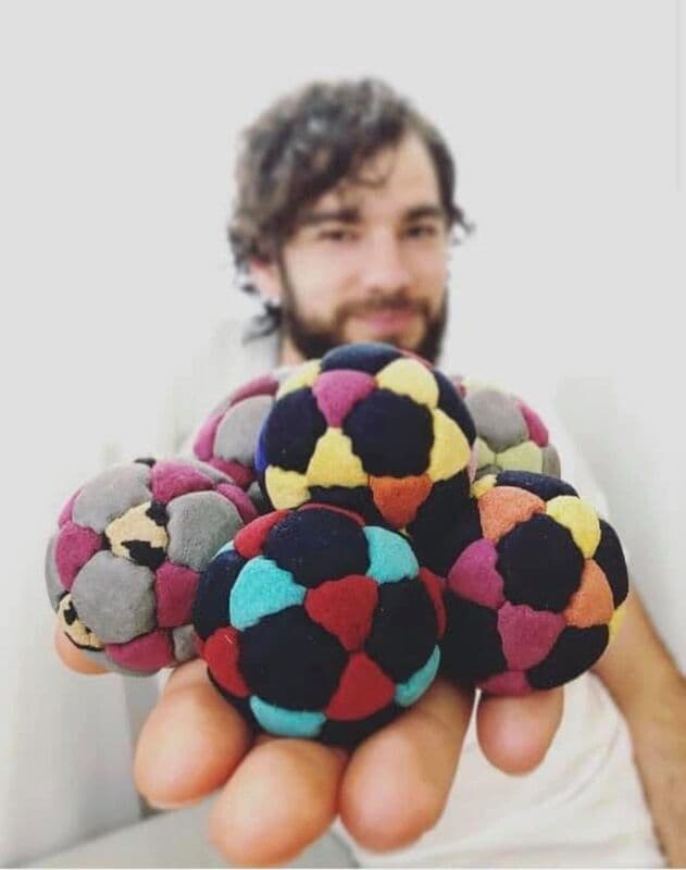 Freestyle footbag by Karibou Footbags