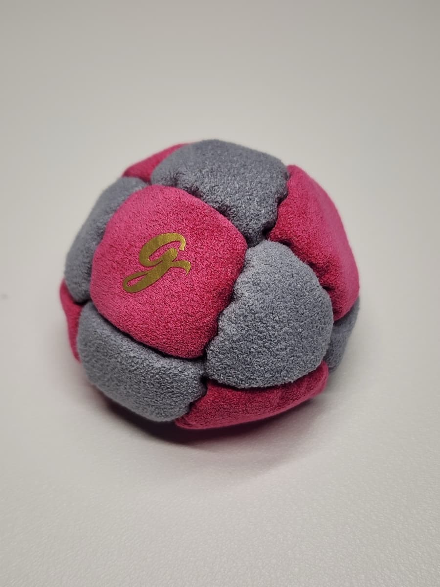 14-panel handmade freestyle footbag by G — 14-Panel Footbag by G (#78)
