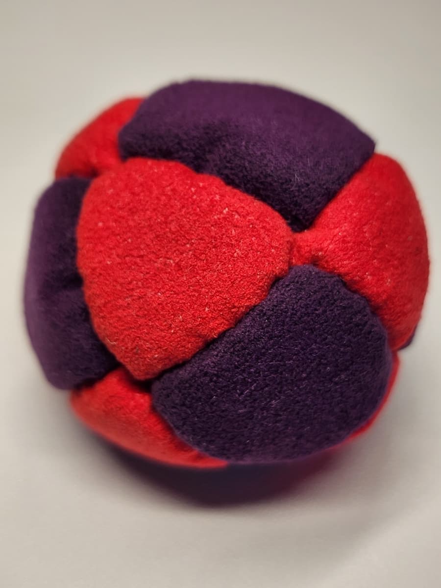 14-panel handmade freestyle footbag by Mantis — 14-Panel XL Footbag by Mantis (#19)