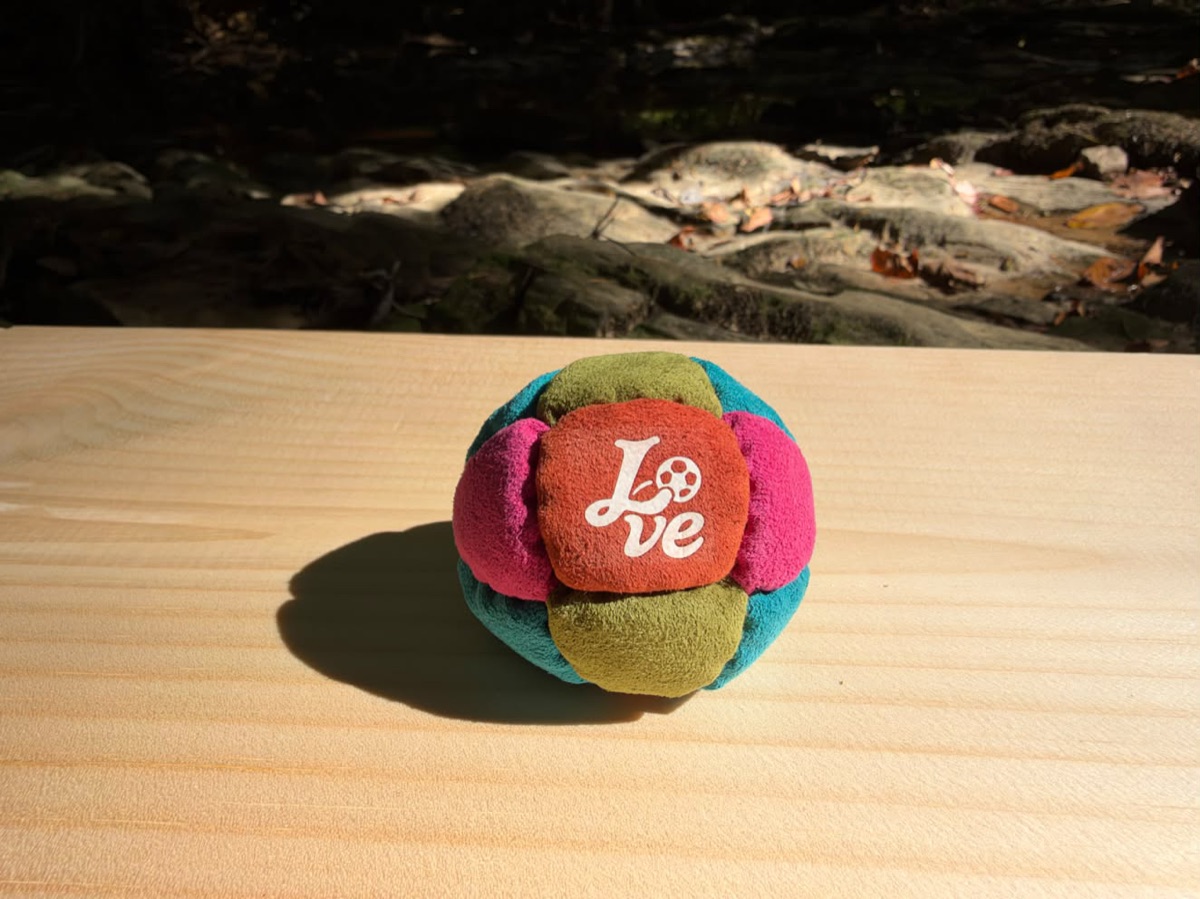 Freestyle footbag stitched by LoveSacks