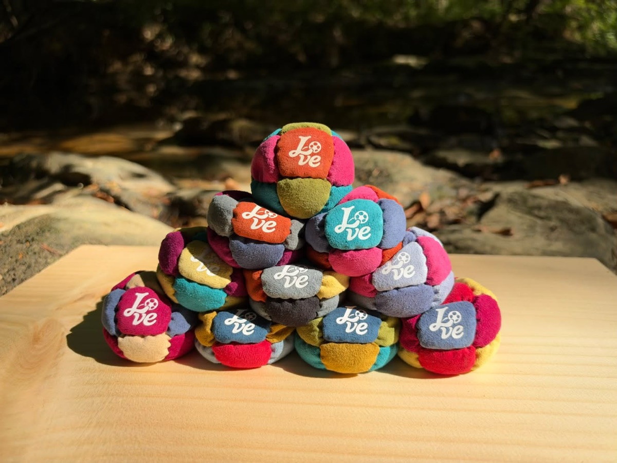 Freestyle footbag stitched by LoveSacks