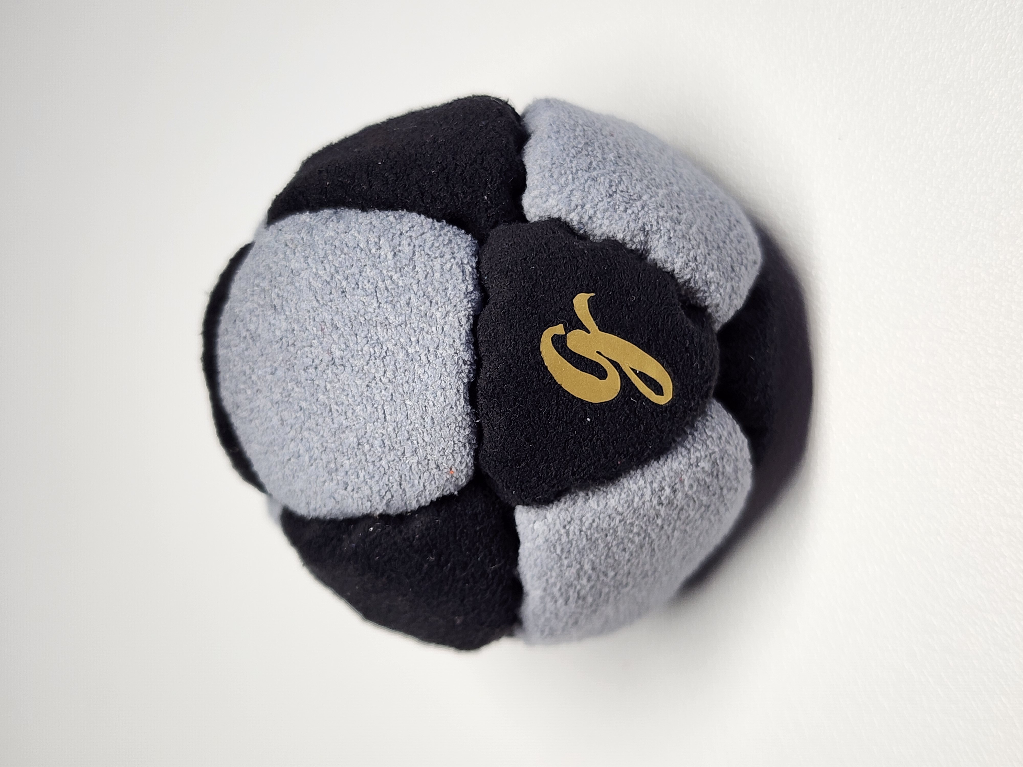 14-Panel Freestyle Footbag by G (#4) — Stitched by freestyle player G. 14-panel footbag (2 inch, 65g) made with Ultrasuede LX and stainless steel fill — the best materials for freestyle. Built to hold up to real play, not fall apart after a week.